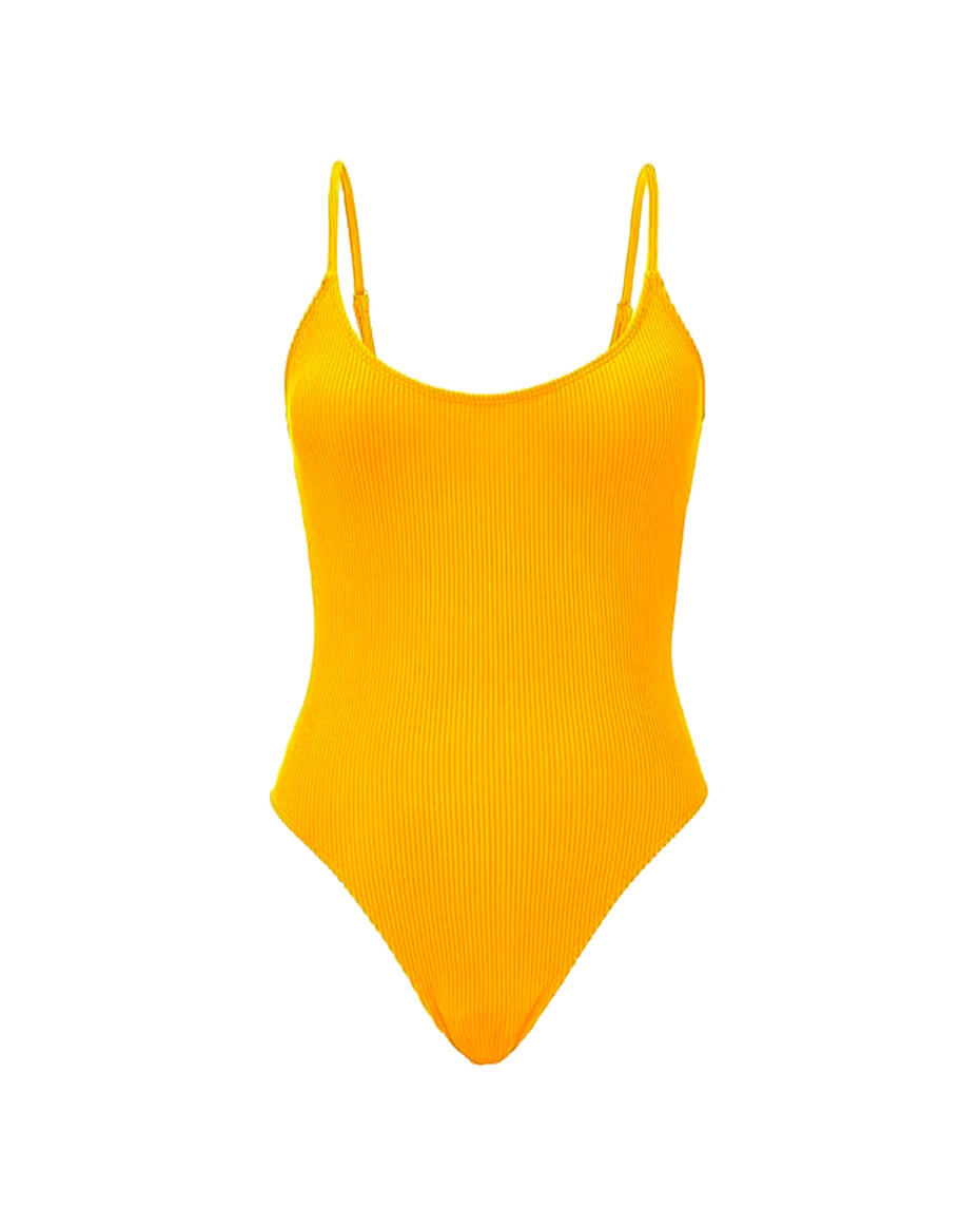 Sunshine Yellow One-Piece Swimsuit