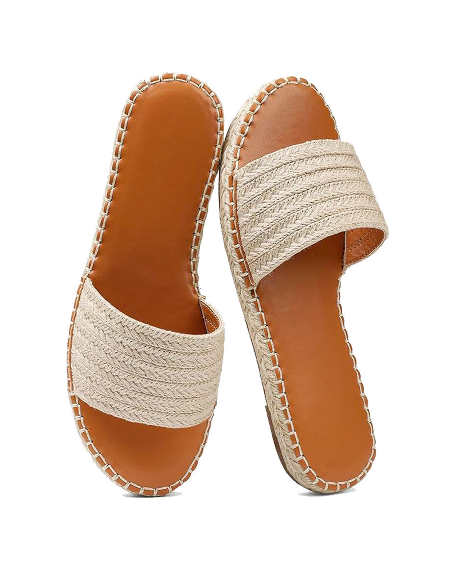 Coastal Straw Espadrilles