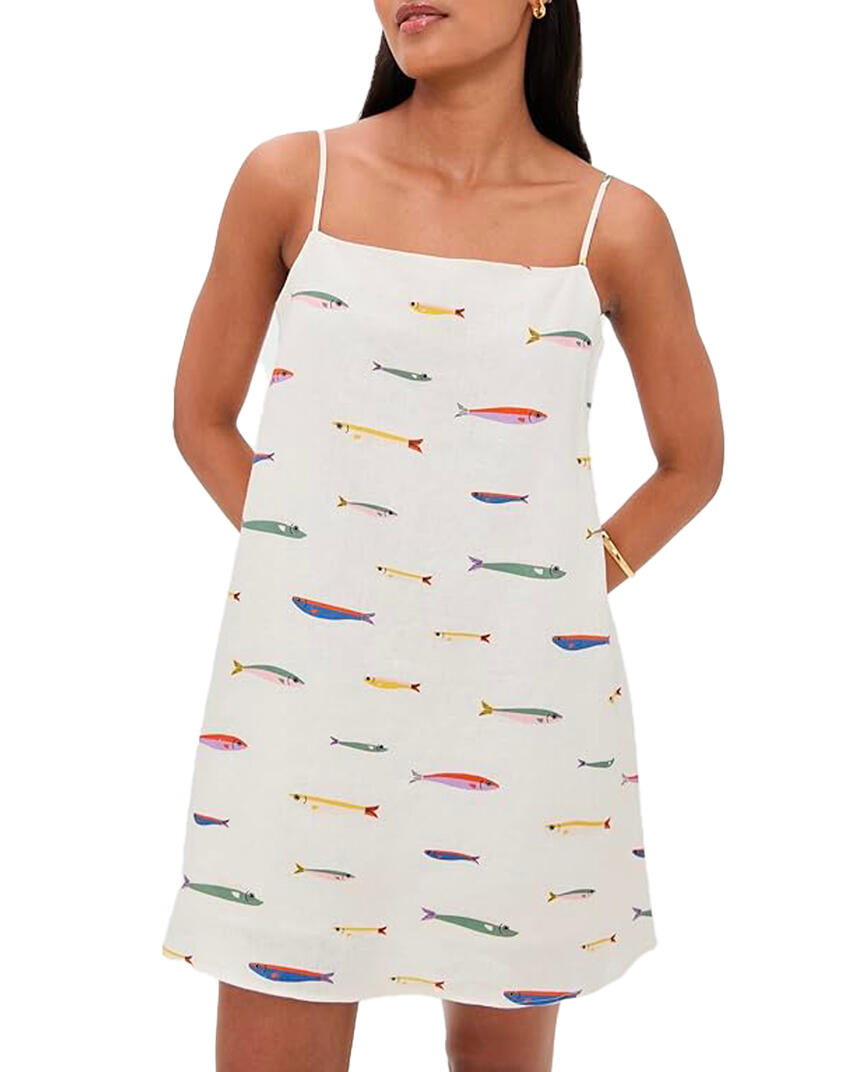 STAUD Sardine Dress – Playful Riviera Style in Linen