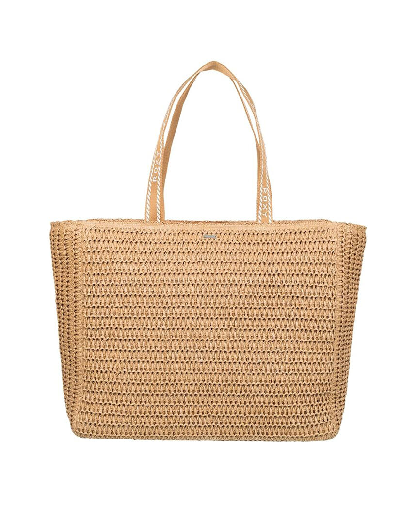 Coastal Straw Beach Bag